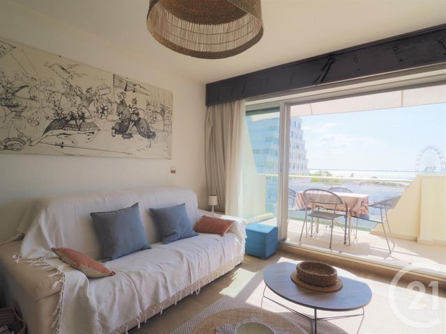 Appartement F3 à louer - 3 pièces - 60.0 m2 - LA GRANDE MOTTE - 34 - LANGUEDOC-ROUSSILLON - Century 21 Rouvière Immobilier
