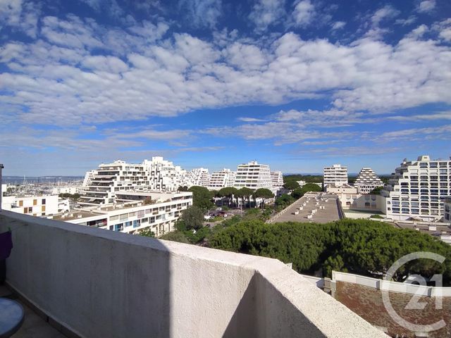 Afficher la photo en grand Appartement à louer - 2 pièces - 33.0 m2 - LA GRANDE MOTTE - 34 - LANGUEDOC-ROUSSILLON - Century 21 Rouvière Immobilier