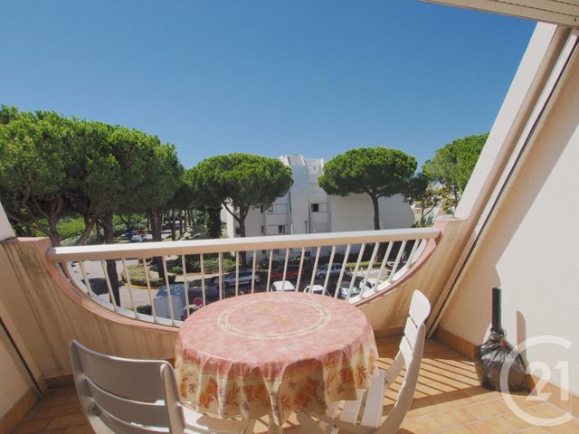 Studio Cabine à vendre - 1 pièce - 26.93 m2 - LA GRANDE MOTTE - 34 - LANGUEDOC-ROUSSILLON - Century 21 Rouvière Immobilier