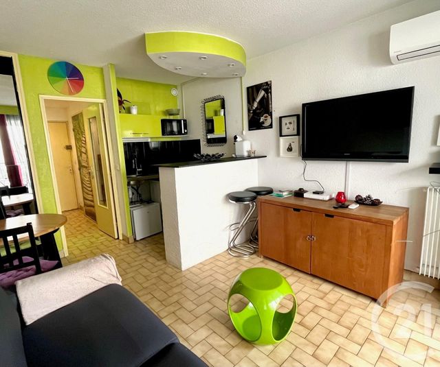Studio Cabine à louer - 1 pièce - 21.01 m2 - LA GRANDE MOTTE - 34 - LANGUEDOC-ROUSSILLON - Century 21 Rouvière Immobilier