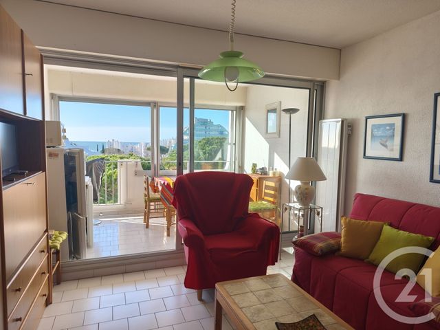Appartement Studio Cabine à vendre - 1 pièce - 21.0 m2 - LA GRANDE MOTTE - 34 - LANGUEDOC-ROUSSILLON - Century 21 Rouvière Immobilier