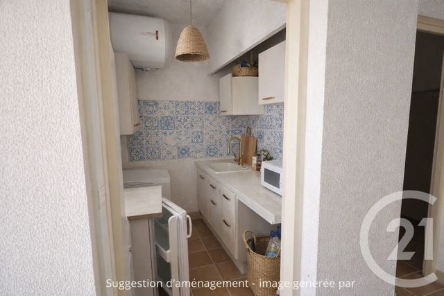 Appartement Studio à vendre - 1 pièce - 24.87 m2 - LA GRANDE MOTTE - 34 - LANGUEDOC-ROUSSILLON - Century 21 Rouvière Immobilier