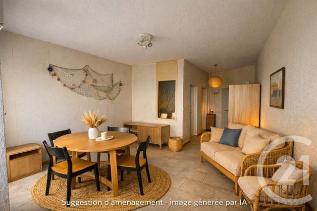 Appartement Studio à vendre - 1 pièce - 24.87 m2 - LA GRANDE MOTTE - 34 - LANGUEDOC-ROUSSILLON - Century 21 Rouvière Immobilier