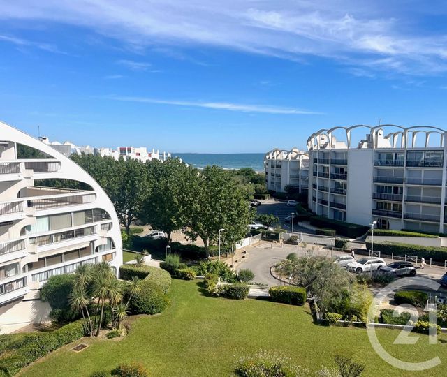 Appartement Studio Cabine à louer - 1 pièce - 31.71 m2 - LA GRANDE MOTTE - 34 - LANGUEDOC-ROUSSILLON - Century 21 Rouvière Immobilier