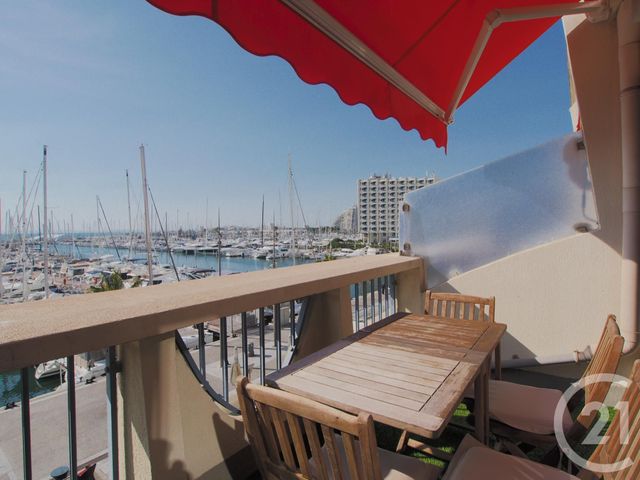 Appartement Studio à louer - 1 pièce - 27.83 m2 - LA GRANDE MOTTE - 34 - LANGUEDOC-ROUSSILLON - Century 21 Rouvière Immobilier