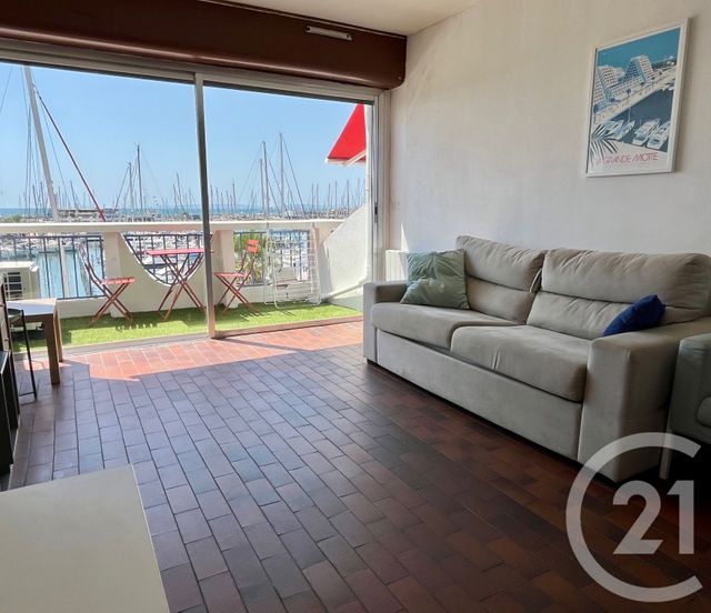Appartement Studio à louer - 1 pièce - 27.83 m2 - LA GRANDE MOTTE - 34 - LANGUEDOC-ROUSSILLON - Century 21 Rouvière Immobilier