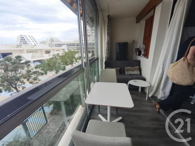 Appartement Studio Cabine à vendre - 1 pièce - 24.69 m2 - LA GRANDE MOTTE - 34 - LANGUEDOC-ROUSSILLON - Century 21 Rouvière Immobilier